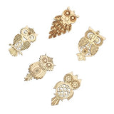 SEWACC 75 Pcs owl Wood Chips Wooden Craft Shapes Unfinished Wood Shapes DIY Handmade Wood Chips Wooden Animal Christmas Ornaments Torch Necklace for SEWACC