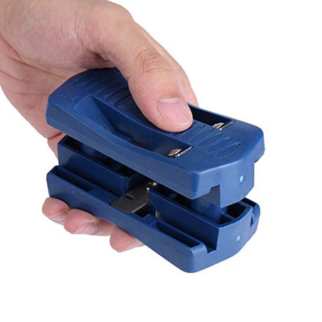 CHICIRIS Banding Trimmer, Wood Banding Machine, 2 Edges PVC Manual Tail Trimming, Bander Trimmer with Carbon Steel Blades, Woodworking Tool for Panel CHICIRIS