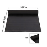 Baoz Garage Floor Rubber Mat 16.4x3.3ft Anti-Slip Rubber Floor Protector Mat Heavy Duty Coin-Grip Rubber Flooring Rolls Parking Mats for Industry Baoz