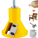 VEVOR Tenon Cutter, 1.5" / 38 mm Diameter, Premium Aluminum & Steel Log Furniture Cutter, with Dual Straight Blades & Button Screws Home Master Kit, VEVOR