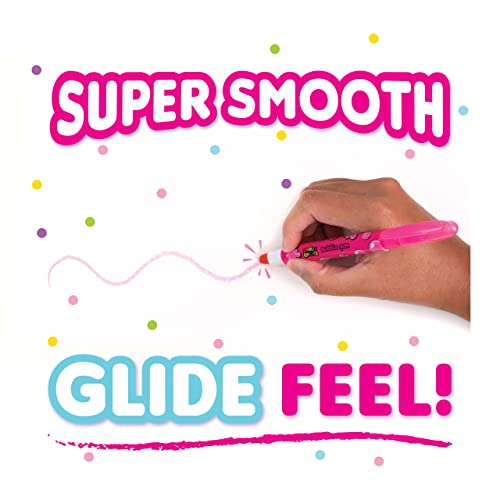 Smelly Gellies - Scented Glidewrite Gel Coloring Sticks, Crayons, Highlighters - 5 Count - Gifts for Kids Scentco