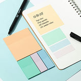 Mr. Pen- Transparent Sticky Notes, 200 pcs, Pastel Colors, See Through Sticky Notes, Sticky Notes Transparent, Sticky Notes Clear, Annotation Sticky Mr. Pen
