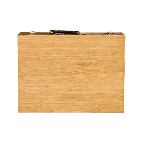 Bob Ross Master Artist Oil Paint Set Includes Wood Art Supply Carrying Storage Case Sketchbox w/Palette Jerry's Artarama