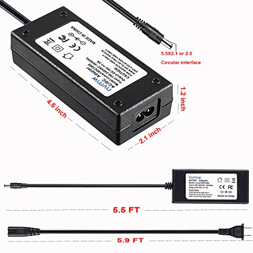 Power Cord Replacement 18V 3A DCCharger Compatible with Cricut Cutting Machine Explore Air 2/Maker/Explore/Explore Air/Explore - WoodArtSupply