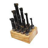 waltyotur Boring Bar Set 5/8 Inch Boring Bars for Boring, Lathe or Milling Machines 12-Pack waltyotur