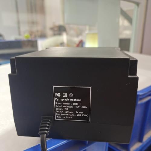 Toolly Wood Burning Kit, Wood Burning Tool, Temperature Adjustable Pyrography Machine, Upgraded 60W Digital Wood Burner Tool with 30PCS Wire Tips for Toolly