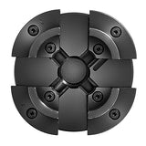 CXRCY 4Inch Lathe Chuck for Woodworking, 4-Jaw Self-Centering Wood Lathe Chuck Set with 1"x8TPI Thread CXRCY