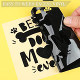 16 Pack Permanent Vinyl Bundle - Self Adhesive Vinyl Sheets for Cricut, Permanent Outdoor Vinyl Sheets for Home Decal, Mug, Ceramics,DIY Craft Lya Vinyl