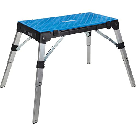 Global Industrial 4-in-1 Portable Workbench with Power Strip Global Industrial