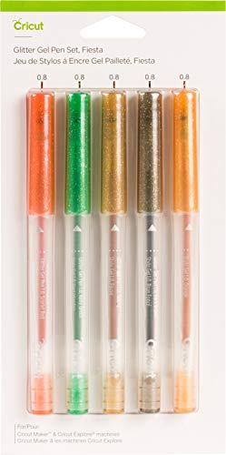 Cricut 2005020 Glitter Gel Fiesta Pen Set Assorted - WoodArtSupply