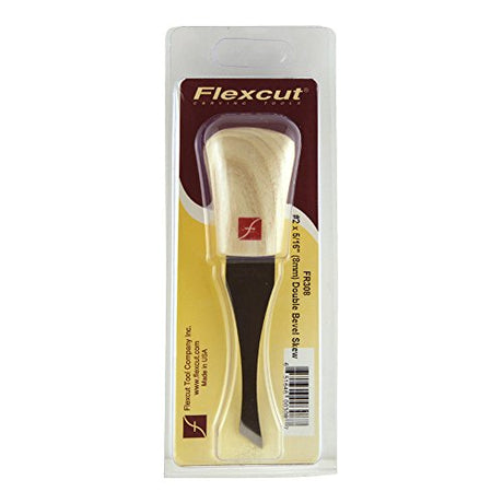 FLEXCUT #2 Palm Skew, High Carbon Steel, Solid Ash Handle, 5/16 Inch (FR308) - WoodArtSupply