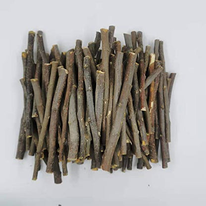 YF-ANEN DIY Wood Craft Stick for Craft Photo Props Craft Stick Inch Wooden Stick Wood Craft Stick Photo Stick Photo Props Log 100pcs About 14cm - WoodArtSupply