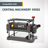 POWERTEC 12 Inch Planer Blades for Harbor Freight Central Machinery Surface Planer 95082 Planer, Set of 2 (128042) POWERTEC