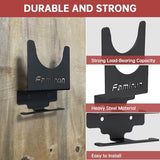 2 PCS Angle Grinder Holder,Angle Grinder Stand Tool Wall Mount Bracket for 5inch Grinder,Angle Grinder Storage Rack for Cutters,Polishers Famiron