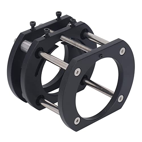 Router Lifting Platform, 4 Jaw Metal Milling Table Lift System Router Table Lifting System Base for 64-66mm Diameter Motors Luqeeg