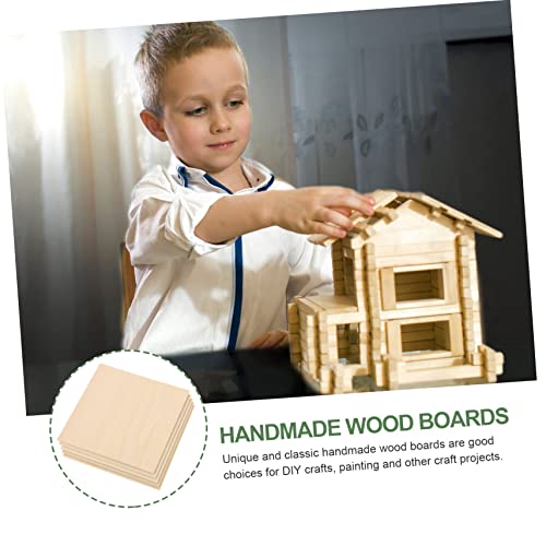 COHEALI 5pcs Board Accessories for Grilling Fish Plank Sign Making Kit Unfinished Wood Planks Unfinished DIY Wood Planks Hardwood Cut to Size Wooden COHEALI