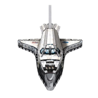 WREBBIT 3D Space Shuttle Orbiter 3D jigsaw puzzle (435-piece) - WoodArtSupply