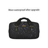 FASTECH 14 Inch Small Tool Bag,Wide Mouth Tool Tote Bag,Waterproof Tool Organizer Bag,Electricians Repairman Tools Tote Bag Double Fabric Storage Bag FASTECH