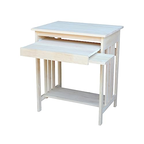 International Concepts Mission Computer Stand, Unfinished IC International Concepts