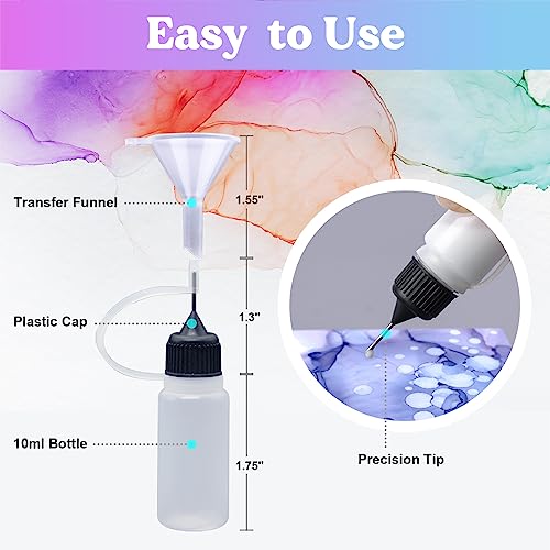 LET'S RESIN White Alcohol Ink for Epoxy Resin, Upgraded White Alcohol Ink 3.5oz/100ml, Alcohol-Based Resin Ink, White Resin Pigment for Resin Petri, LET'S RESIN