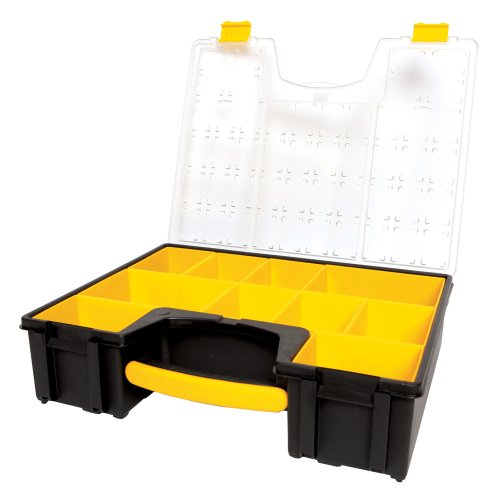 Stanley 10 Removable Bin Compartment Deep Professional Organizer