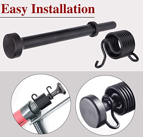 Smoothing Air Hammer Bits Set, 5Pcs Smoothing Air Hammer Tool Kit Air Hammer Accessories Extended Length Pneumatic Chisel Bits with Spring, by ZMCYNG ZMCYNG