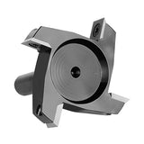SpeTool Spoilboard Surfacing Router Bit, 1/2 inch Shank 2.5 inch Diameter, 4-Wings Planing bit for Wood Slab Flattening SpeTool