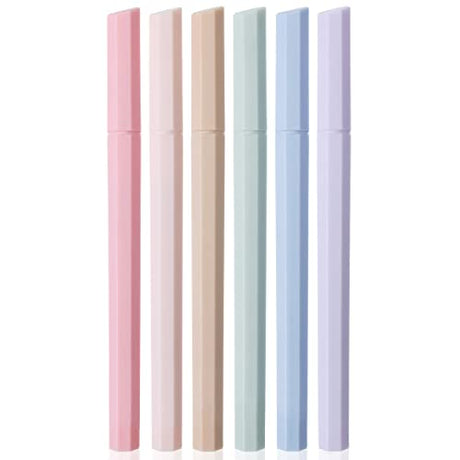 Mr. Pen- Aesthetic Highlighters, 6 Pack, Muted Pastel Color, Chisel Tip, No Bleed Bible Highlighter, Assorted Colors, School Supplies Mr. Pen