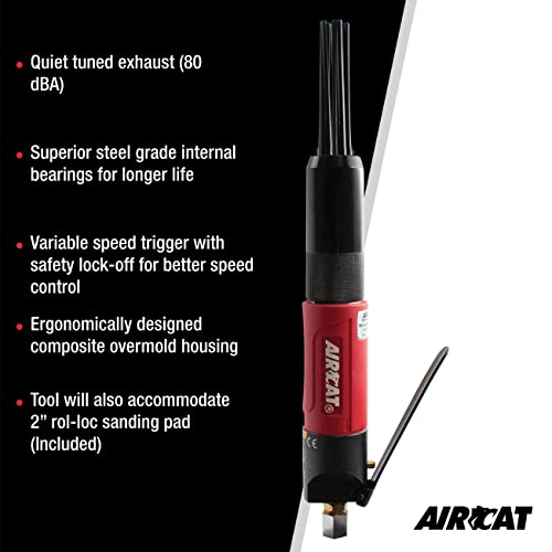 AIRCAT Pneumatic Tools 6390: Compact Needle Scaler 4,800 Blows per Minute AIRCAT