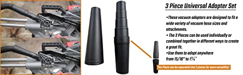 Dust Collection Fittings Shop Vac Hose Adapter Compatible With Dewalt, Ryobi, Craftsman, Rigid, Metabo Power Tools Dust Ports For Connecting To 2 1/2 Mountain Trades