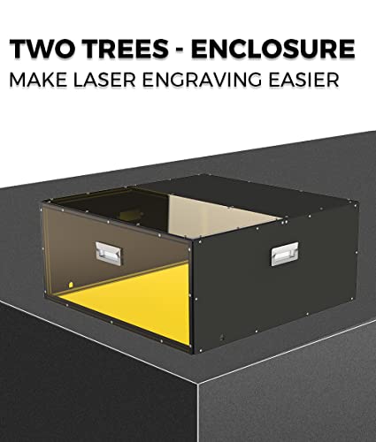 OUYZGIA Laser Engraver Aclyric Encloure 650x650x292mm Aclyric Shell Protective Cover kit for TTS-25 TTS-55 TT-5.5S TTS-10 Laser - WoodArtSupply