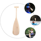 Toddmomy Wooden Boat Paddle Unfinished Boat Paddle Oars DIY Wood Greek Paddle Craft Coastal Wall Decor Door Hanging Ornament Beach Theme Home Toddmomy