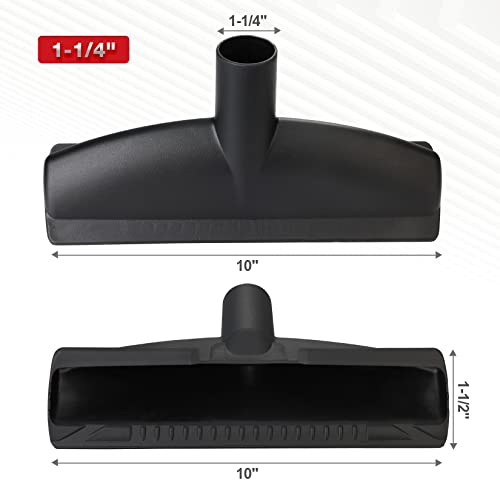 Shop-Vac 3-Piece Nozzle Kit, 1-1/4 Inch Diameter Wet/Dry Nozzle, Includes Gulper Nozzle, Crevice Tool and Universal Nozzle Shop-Vac