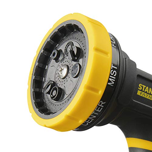 Stanley Garden BDS7496 FATMAX Heavy Duty 8-Pattern Spray Nozzle, Yellow Stanley Garden