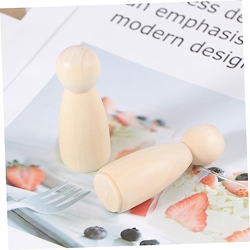 KONTONTY Unfinished Wooden Dolls s en Unfinished Wood Peg Dolls KONTONTY