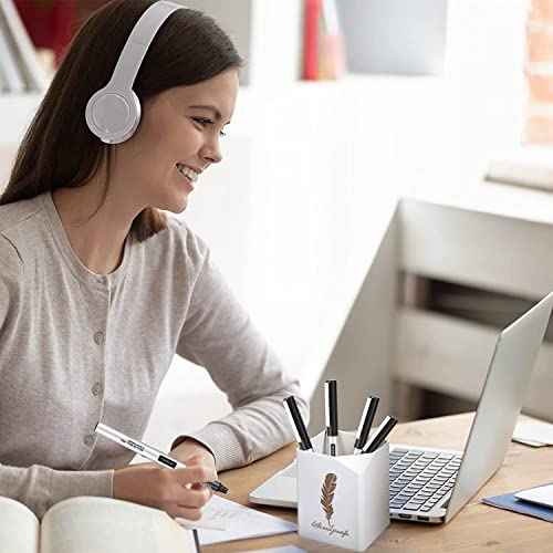 GC QUILL Rollerball Pens, Pack of 24, 0.5mm Black Liquid Ink Pens for Bullet Journaling, Fine Point Rollerball, Office Supplies for Writing, Taking GC QUILL