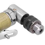 Pneumatic Drill, 90 Degrees Elbow Air Drill, Powerful Angle Drilling Machine for Polishing Grinding Drilling Screwing ViaGasaFamido