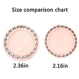 CBCMY 20 Pieces of 2.36-inch Natural DIY Wood Chips Handmade Wood kit can be Used for Art and Crafts Christmas Ornaments Technology CBCMY