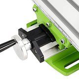 JOIKIT 12.2 Inch Mini Milling Machine Worktable, Compound Drilling Slide Table, Multifunction Worktable, Drill Vise Fixture Adjustment Worktable for JOIKIT