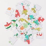 Mr. Pen- Blank Puzzle, 8 Pack, 28 Pieces/Pack, 5.5 x 8.1 Inches, White, Blank Puzzles to Draw on, White Puzzle, All White Puzzle, Blank Puzzle Pieces Mr. Pen