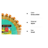 Paint Brushes Set, 60 Pcs Paint Brushes for Acrylic Painting, Oil Watercolor Acrylic Paint Brush, Artist Paintbrushes for Body Face Rock Canvas, Kids Artstorys
