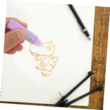 VILLCASE 1 Set No-Bake Glue Painting Kids DIY Crafts Materials Diamond Art Accessories and Tools DIY Pendant Kits Unfinished Crafts for Kids Kid Toys VILLCASE