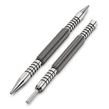 Glieskir Spring Loaded Nail Set Tools,2-PCS Dual Head Nail Setter and Hinge Pin Punch Set, Hammerless 1/16″& 3/32″Spring Nail Set, Super Strong Force Glieskir