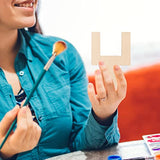 Football Ornament Football Ornament 40pcs Unfinished Wood Shape Football Theme Football Helmet Shaped Wood Slices Blank Football Cutout for DIY Craft EXCEART