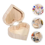 ABOOFAN 4pcs Earrings Coin Case Jewelry Organizer Tray Engagement Ring Bracelets Storage Boxes Ring Chest Organizer Decorative Jewelry Case Ring Case ABOOFAN