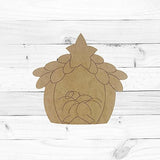 Manger, Bible Shape Wooden Shape, Paint by Line, Build-A-Cross Build-A-Cross