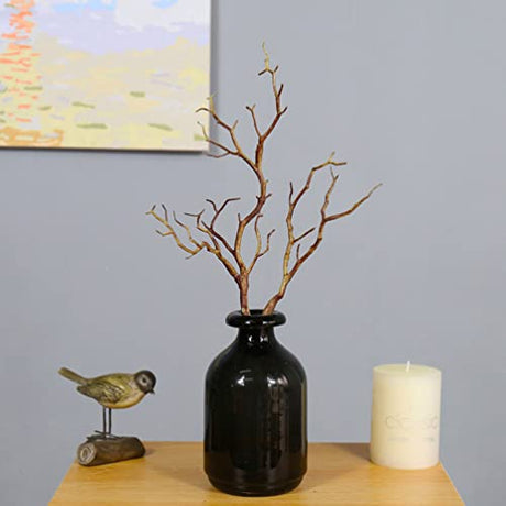 BESPORTBLE 3pcs Artificial Antler Dried Tree Branches Witch Antler Dried Tree Twig Stems for Vase DIY Crafts Wedding Party Home Decoration Coffee BESPORTBLE