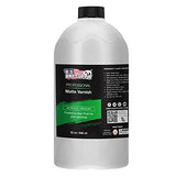 U.S. Art Supply Professional Matte Varnish, 32 oz (Quart) - Acrylic Medium, Clear Permanent Protective Finish for Paintings & Artwork, Apply Over Dry U.S. Art Supply