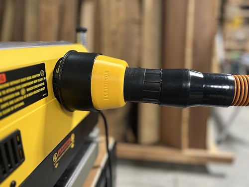 2 1/2 Hose Adapter Compatible with Dewalt DW735 & DW735x Planer - Made in USA! ToolCurve