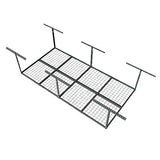 Everest Max 4 x 8 Overhead Garage Storage Rack, Heavy Duty Shelving, Adjustable Garage Storage Home Organization Storage Rack, 750lbs Weight Everest